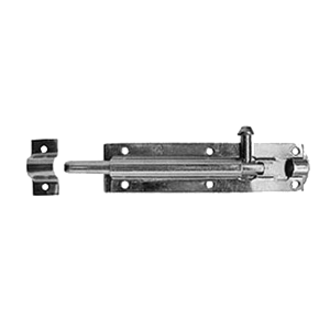 ASEC Zinc Plated Straight Tower Bolt