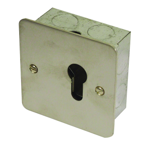 ASEC 1 Gang On/Off Euro Key Switch